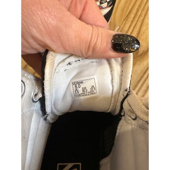 Vans Filmore Butterfly High Top, Checkerboard skate shoe, womens size 6 - Picture 7 of 7